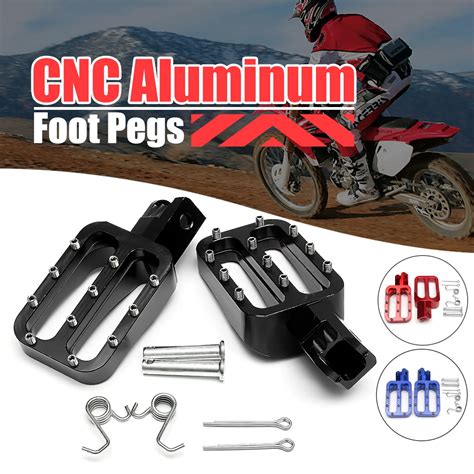 cnc machining dirt bike footpeg|motorcycle pedal pegs.